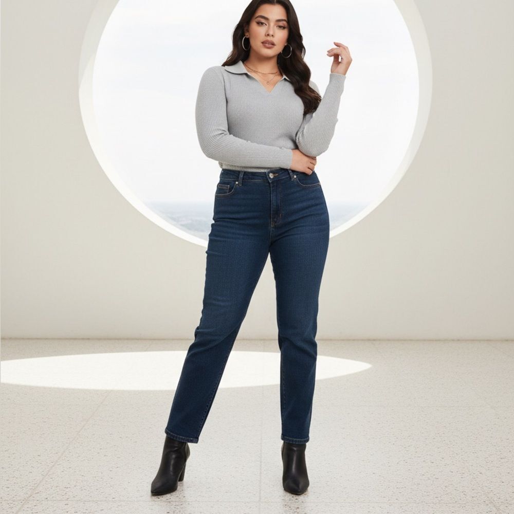 🛍️ Torrid high-rise straight, classic denim jeans, plus size 3x